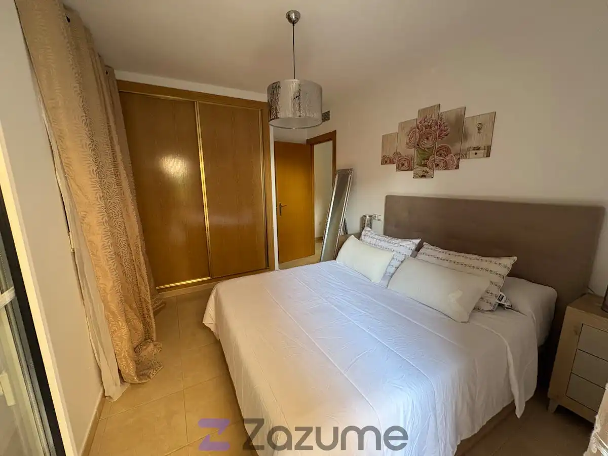 Bedroom of Flat for rent in Daya Nueva  with Air Conditioner, Heating and Terrace