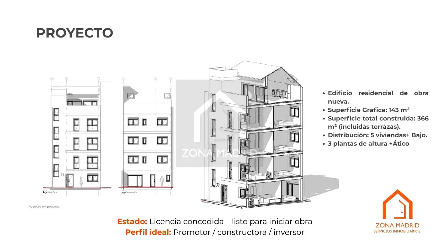 Terrenos y solares en venta en Puente de Vallecas, imagen 5