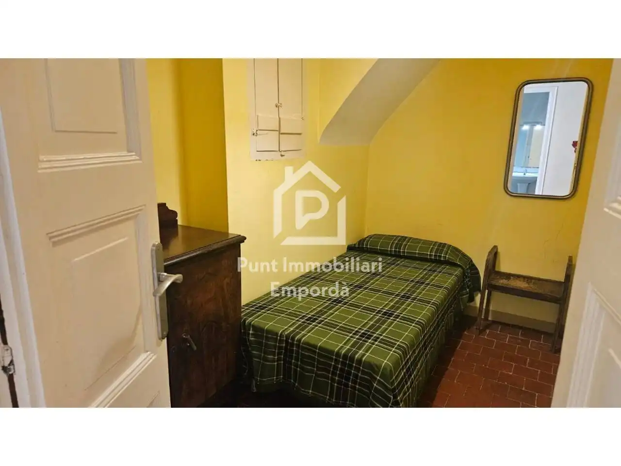 Schlafzimmer von Wohnung zum Verkauf in Figueres mit Heizung, Terrasse und Balkon