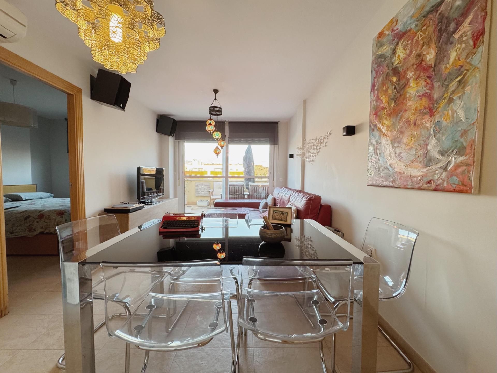 Esszimmer von Dachboden zum verkauf in Viator mit Klimaanlage, Heizung und Terrasse