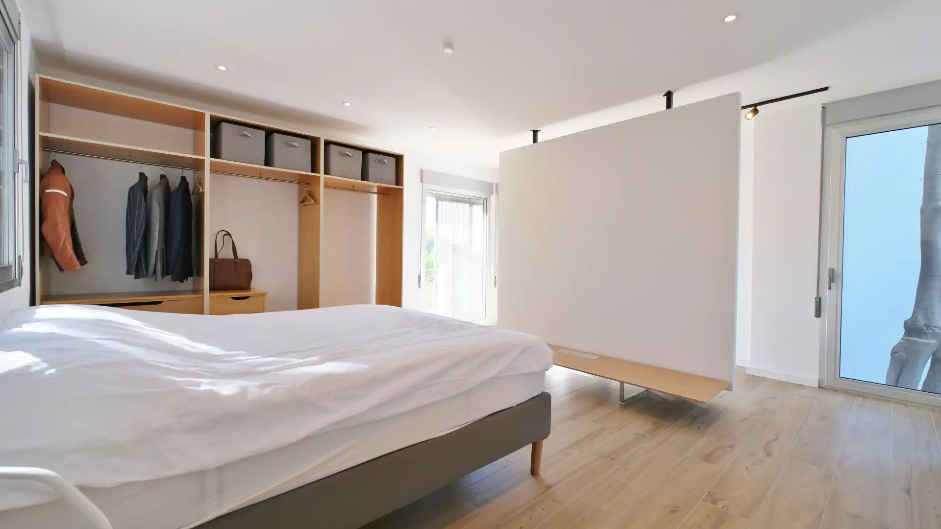 Dormitori de Casa o xalet de lloguer en Sagunto / Sagunt amb Aire condicionat, Calefacció i Jardí privat