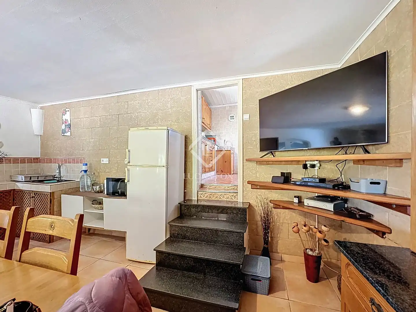 Sala d'estar de Finca rústica en venda en Maó - Mahón amb Aire condicionat, Calefacció i Jardí privat