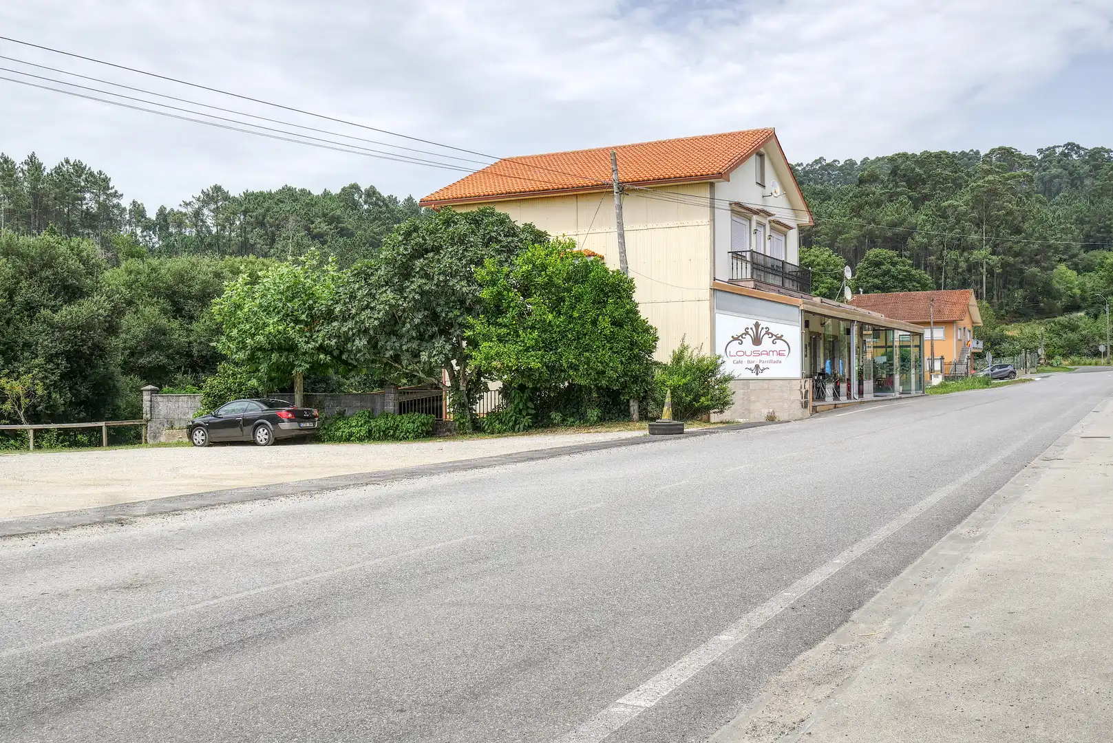 Vista exterior de Casa o chalet en venta en Lousame con Aire acondicionado, Calefacción y Jardín privado