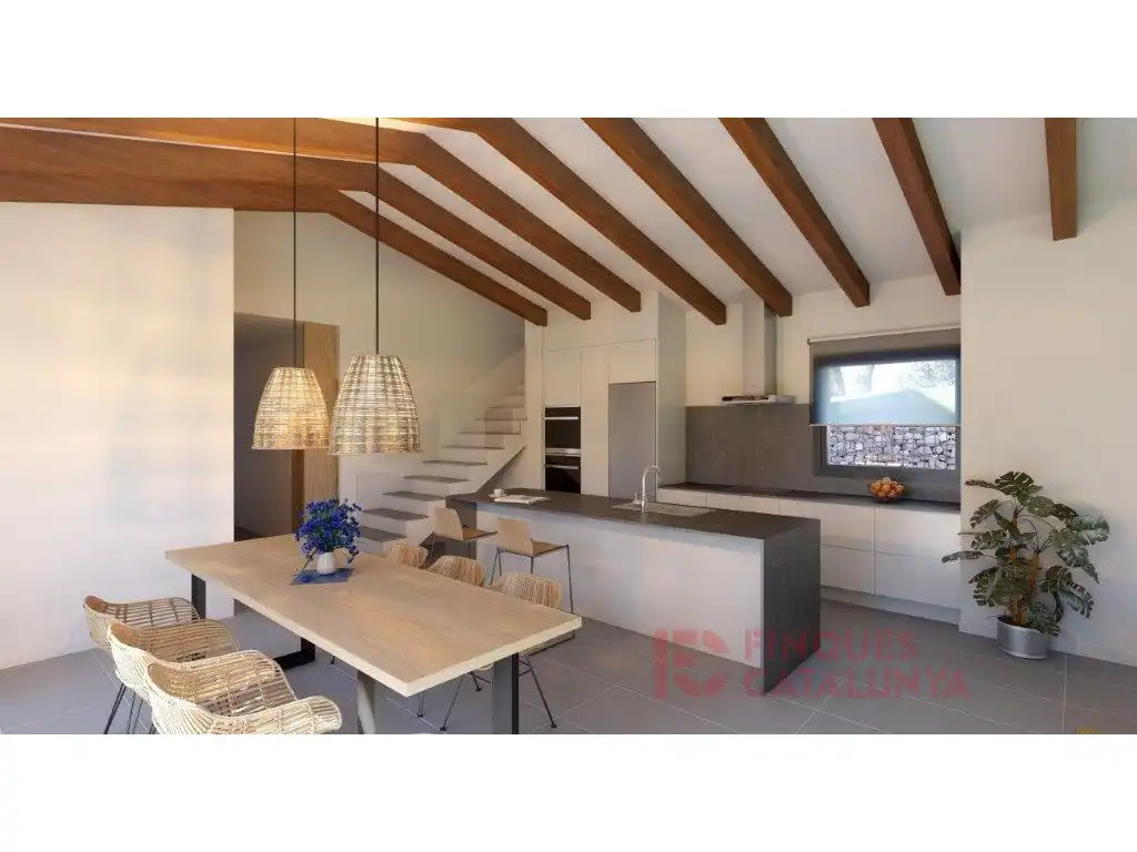 Küche von Residential zum Verkauf in Sant Martí de Llémena