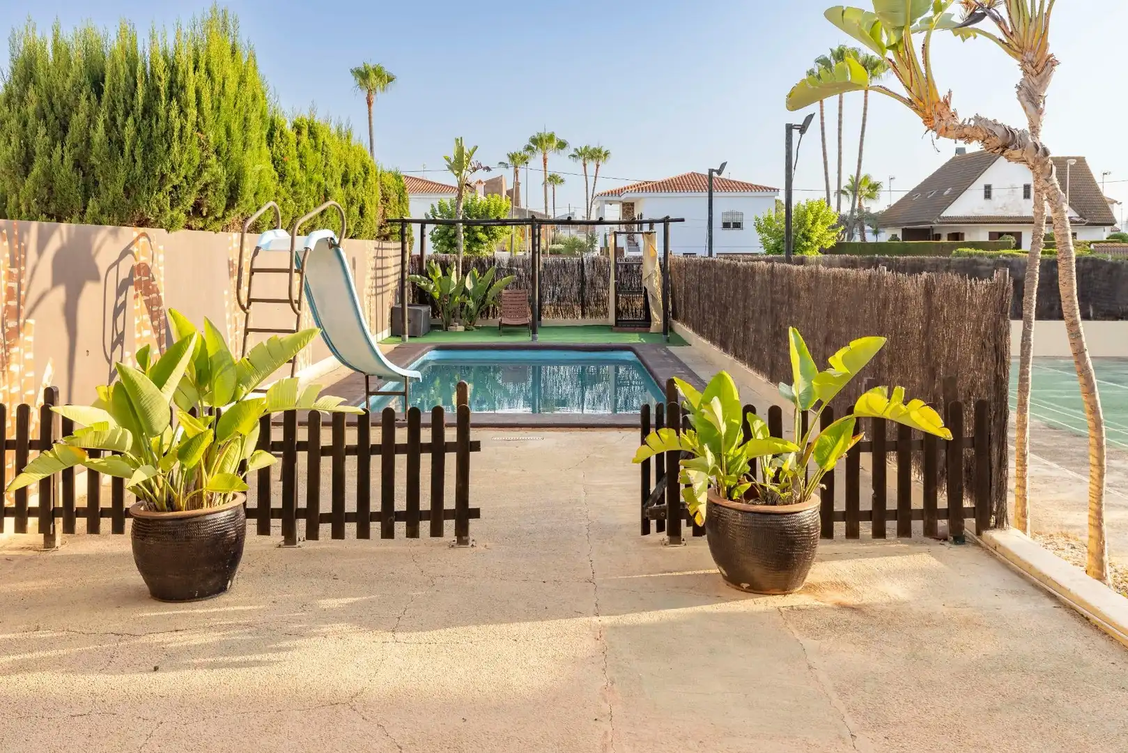 Piscina de Casa o chalet en venta en Chilches / Xilxes con Aire acondicionado, Jardín privado y Terraza