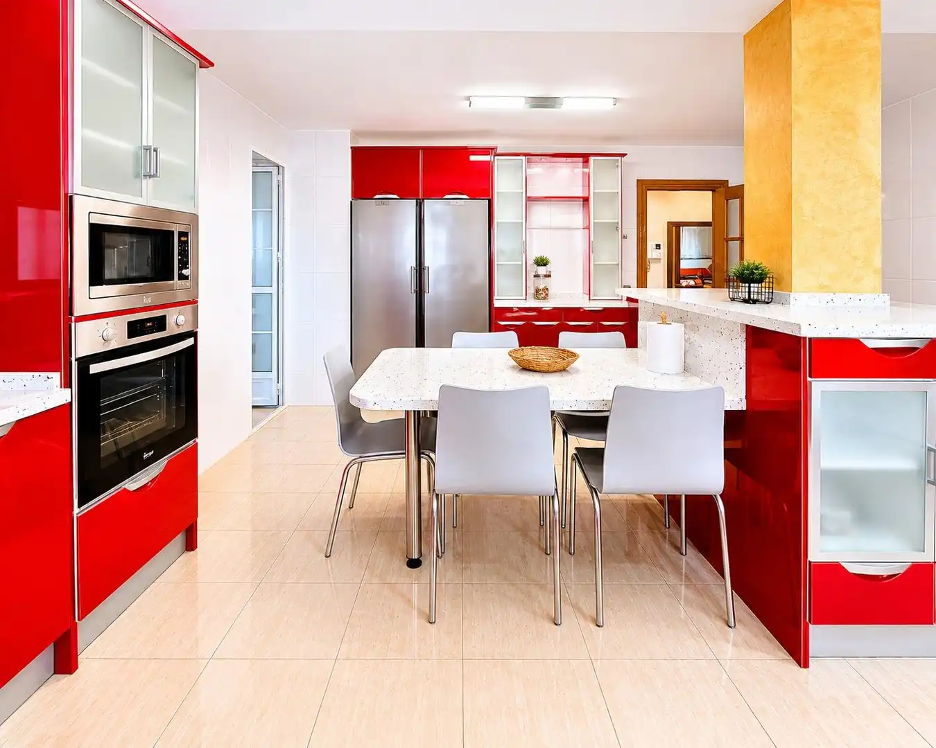 Cocina de Ático de alquiler en Almería con Aire acondicionado, Terraza y Amueblado