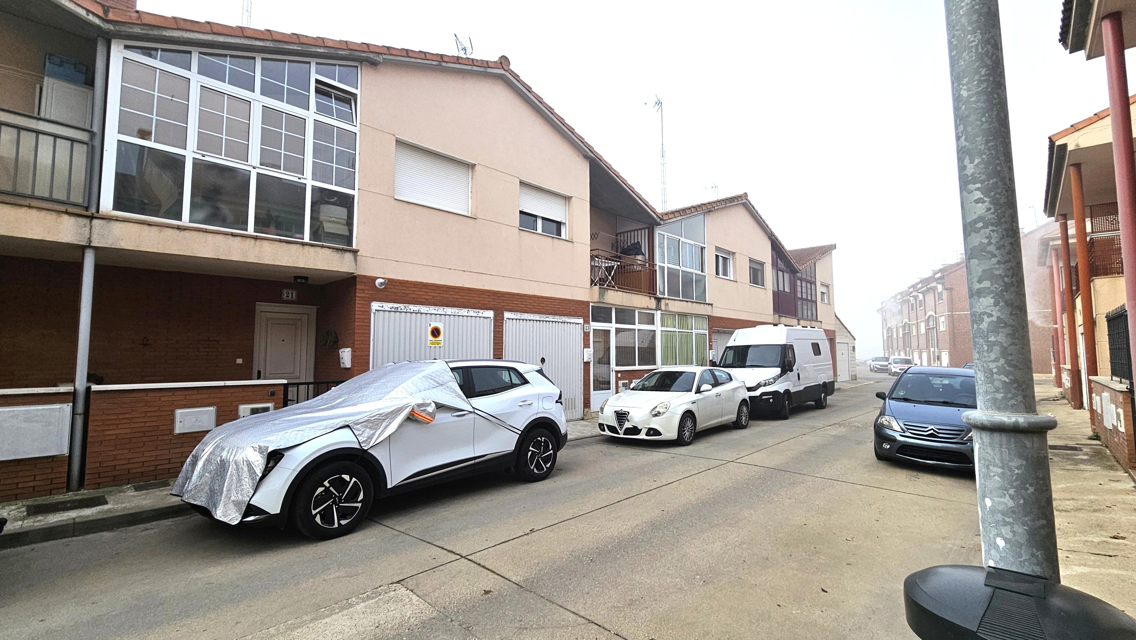 Vista exterior de Pis en venda en Santovenia de Pisuerga