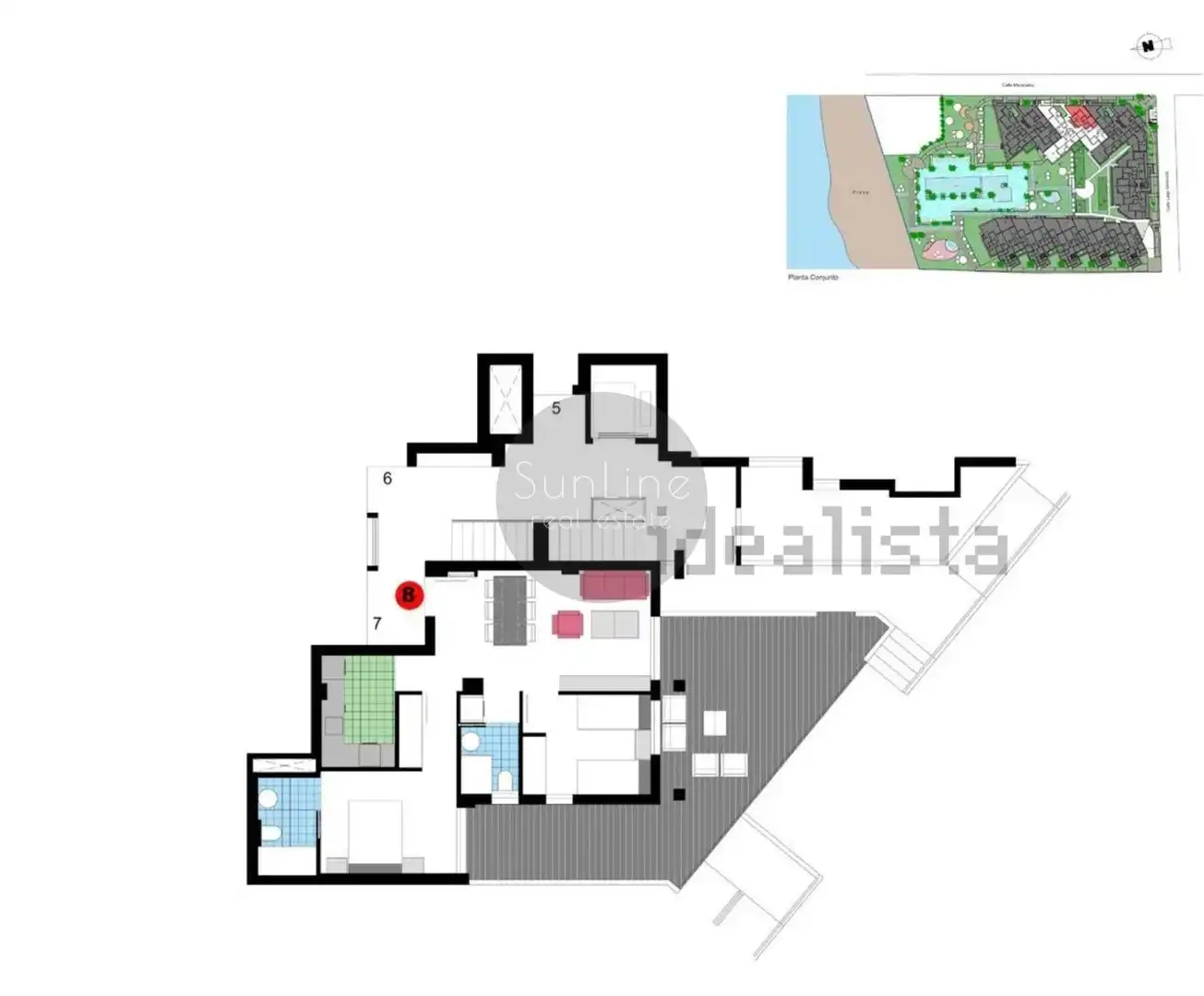 Appartamento con piscina in vendita a L'Almadrava-L'Estanyò, imagen 10