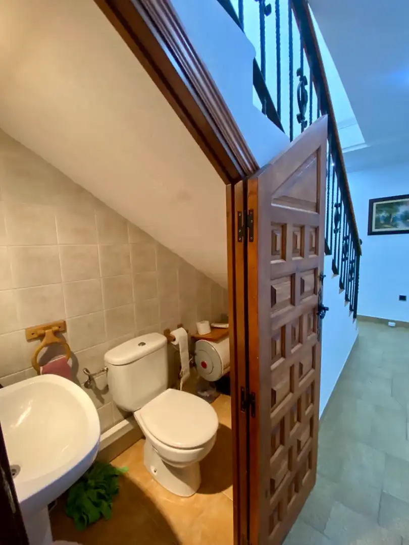 Baño de Casa o chalet en venta en Ciudad Real con Aire acondicionado, Calefacción y Jardín privado