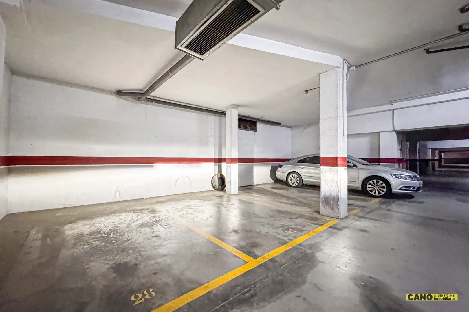 Parking of Flat for sale in Roquetas de Mar  with Air Conditioner, Heating and Terrace