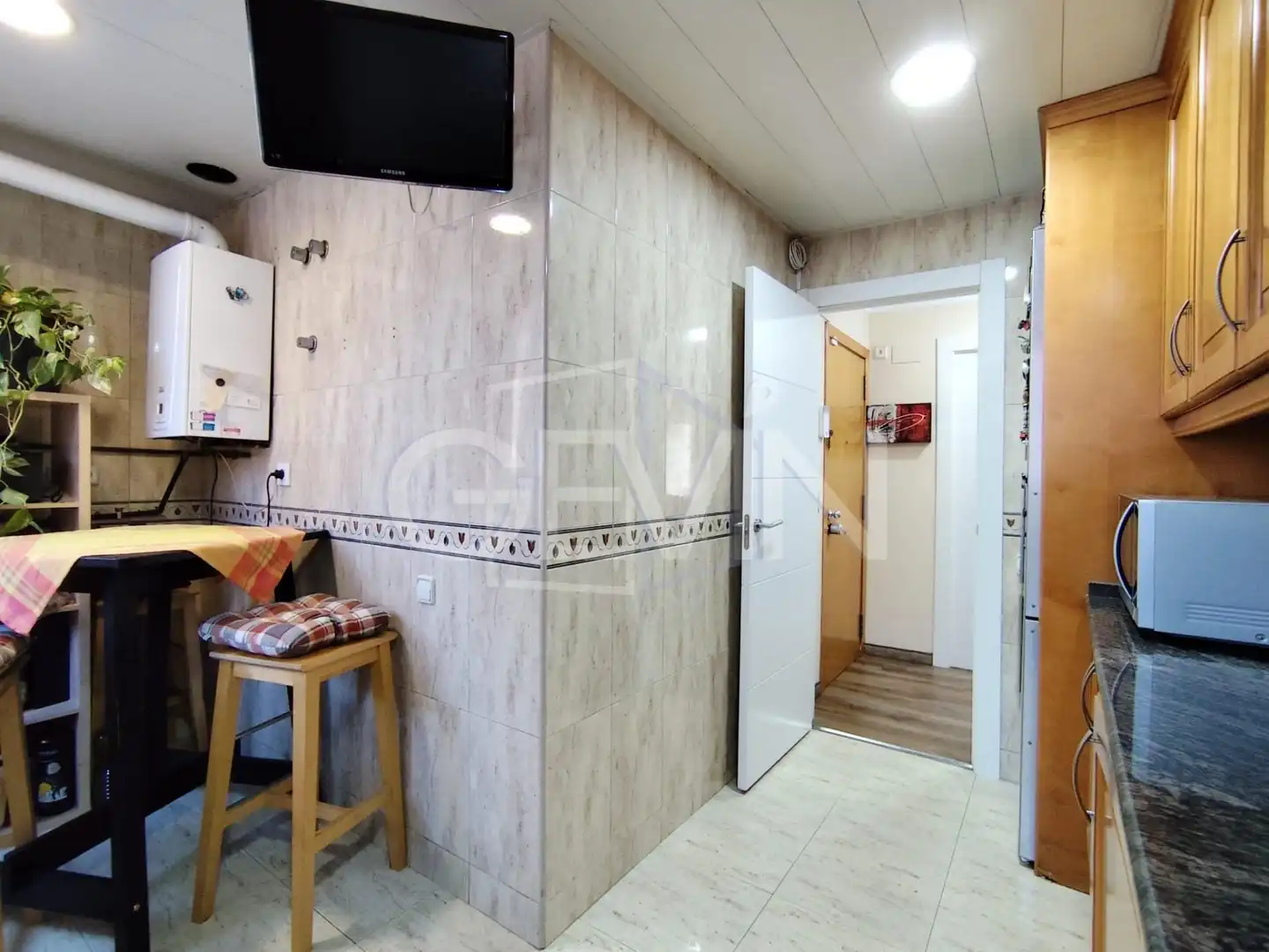 Cocina de Piso en venta en Santa Perpètua de Mogoda con Aire acondicionado, Calefacción y Parquet