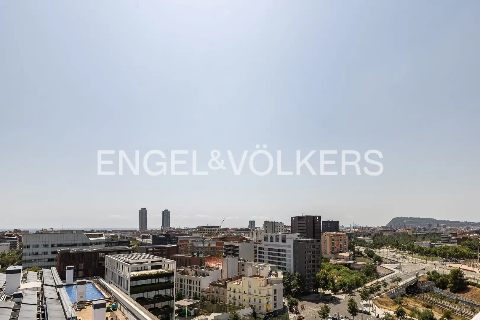 Vista exterior de Piso de alquiler en Barcelona con Aire acondicionado, Calefacción y Parquet