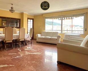 Living room of Flat for sale in  Jaén Capital  with Air Conditioner, Parquet flooring and Terrace