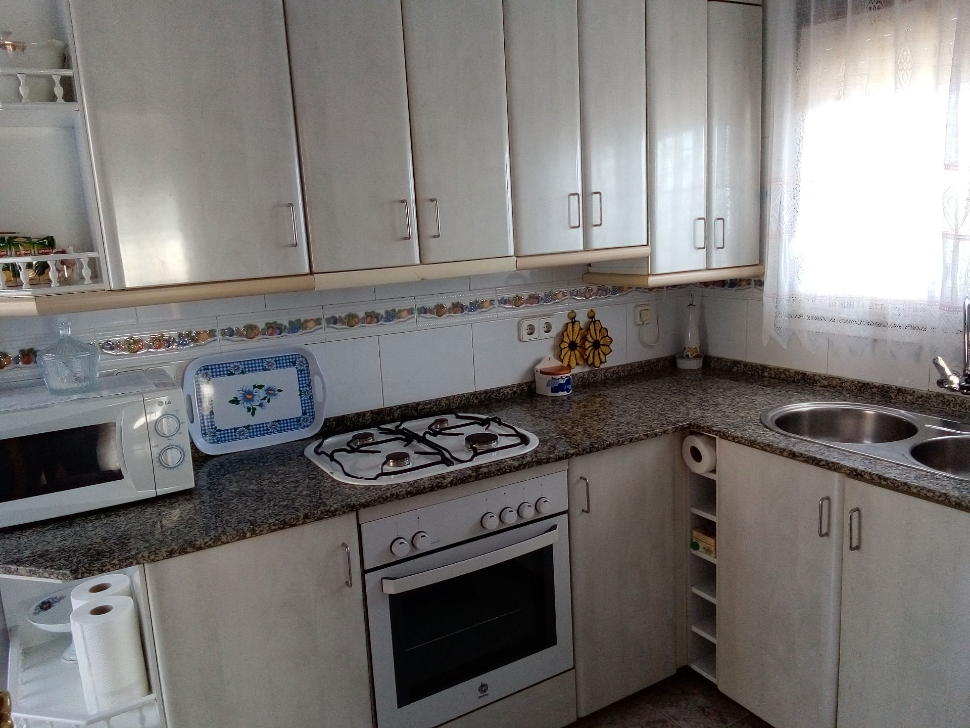 Kitchen of House or chalet for sale in Sant Llorenç d'Hortons  with Air Conditioner, Heating and Private garden