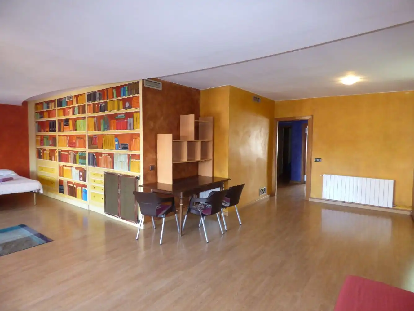 Esszimmer von Wohnung zur Miete in Girona mit Heizung, Parkett und Terrasse