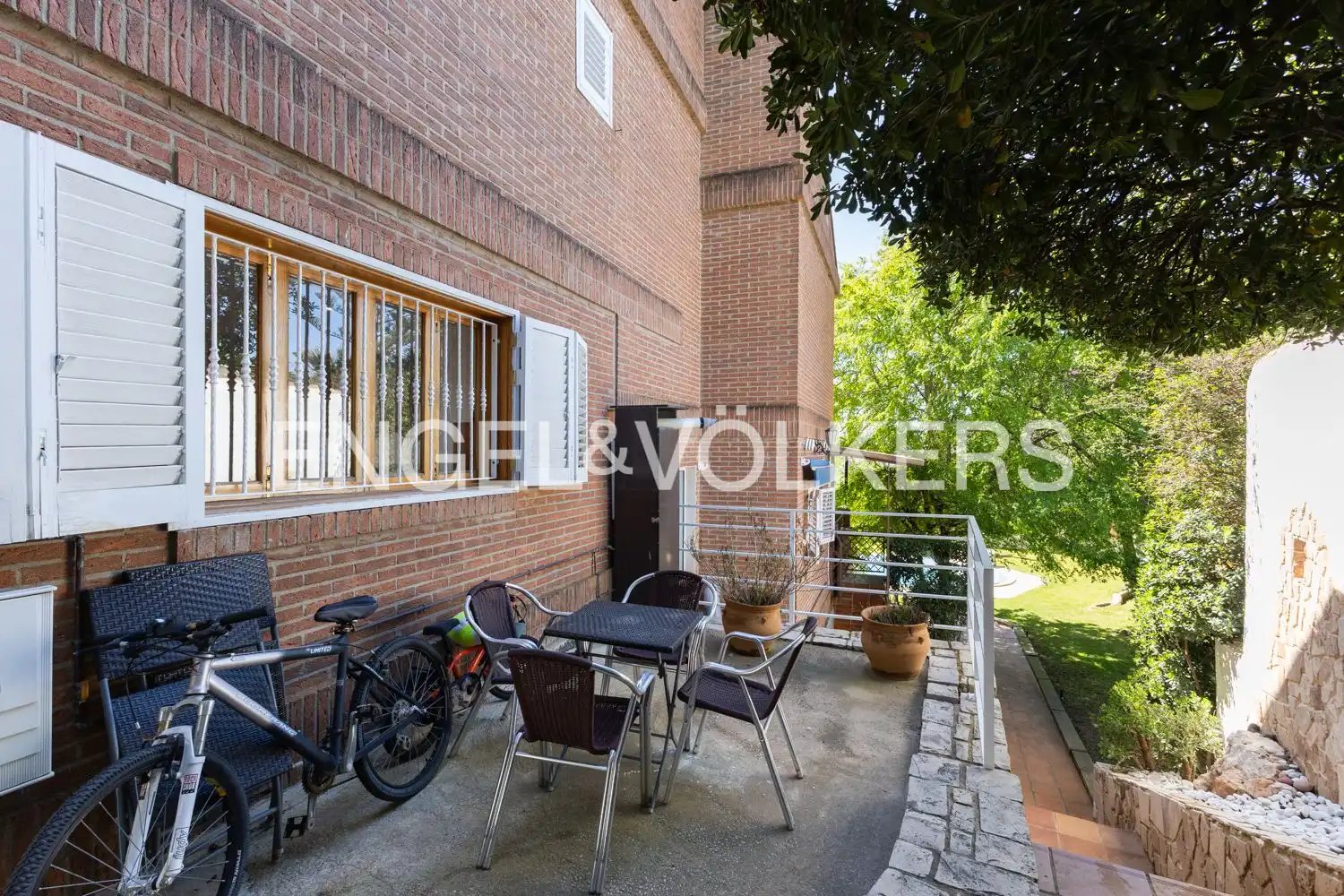 Garden of Houses for rent in Riba-roja de Túria  with Air Conditioner, Heating and Private garden