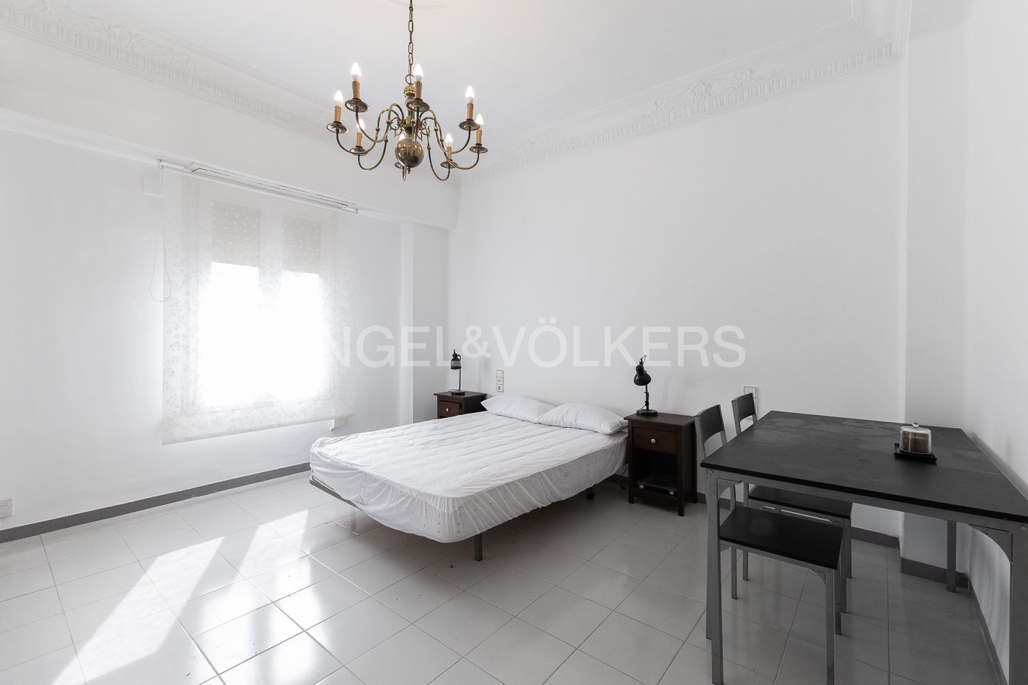 Dormitori de Apartament de lloguer en  Valencia Capital amb Aire condicionat, Calefacció i Parquet
