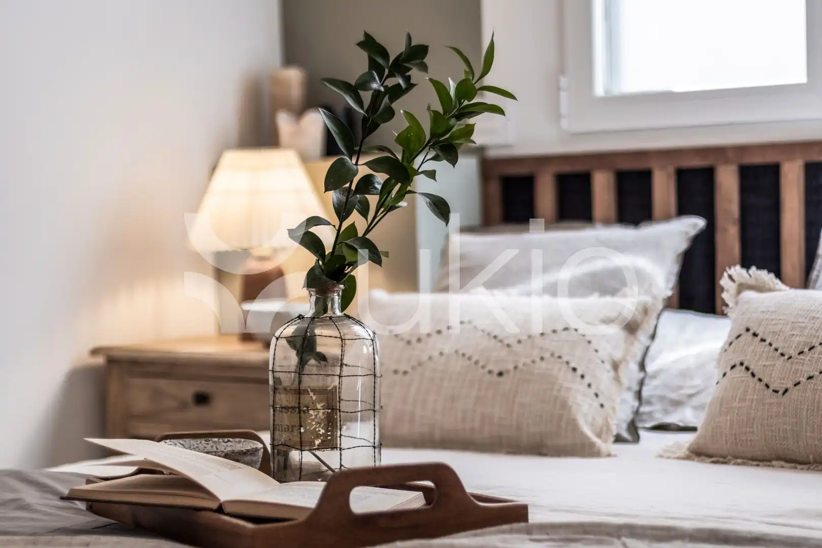 Habitación de Apartamento de alquiler en Madrid con Aire acondicionado, Calefacción y Amueblado
