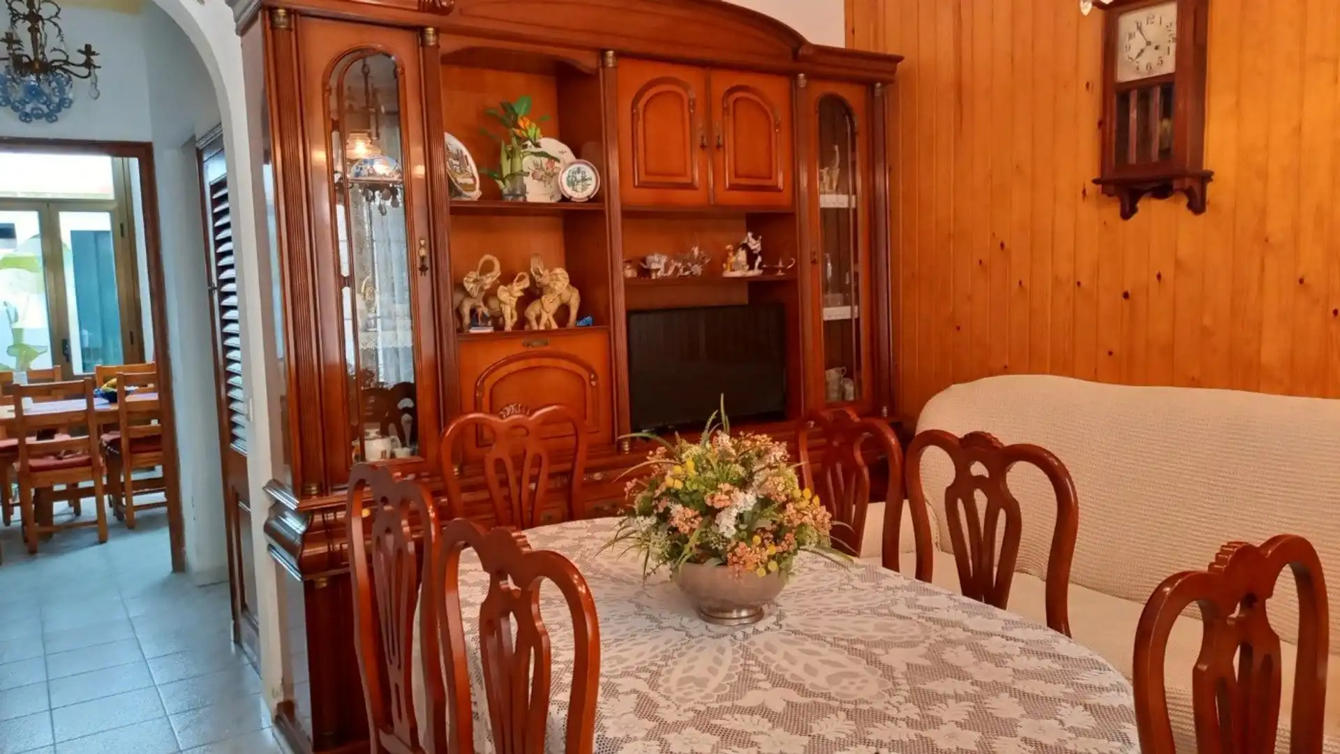 Dining room of Houses for sale in Sant Feliu de Guíxols  with Heating, Storage room and Furnished