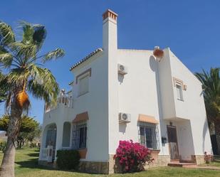 Exterior view of Single-family semi-detached for sale in Torrox  with Air Conditioner, Terrace and Swimming Pool