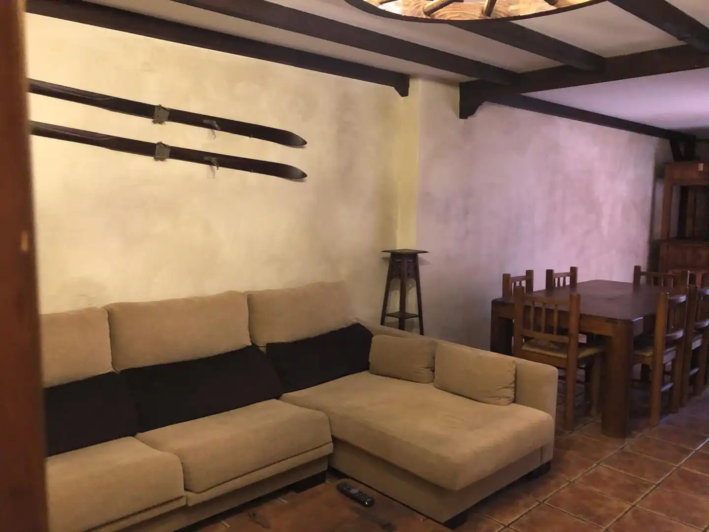 Sala de estar de Casa adosada en venta en Algeciras con Trastero