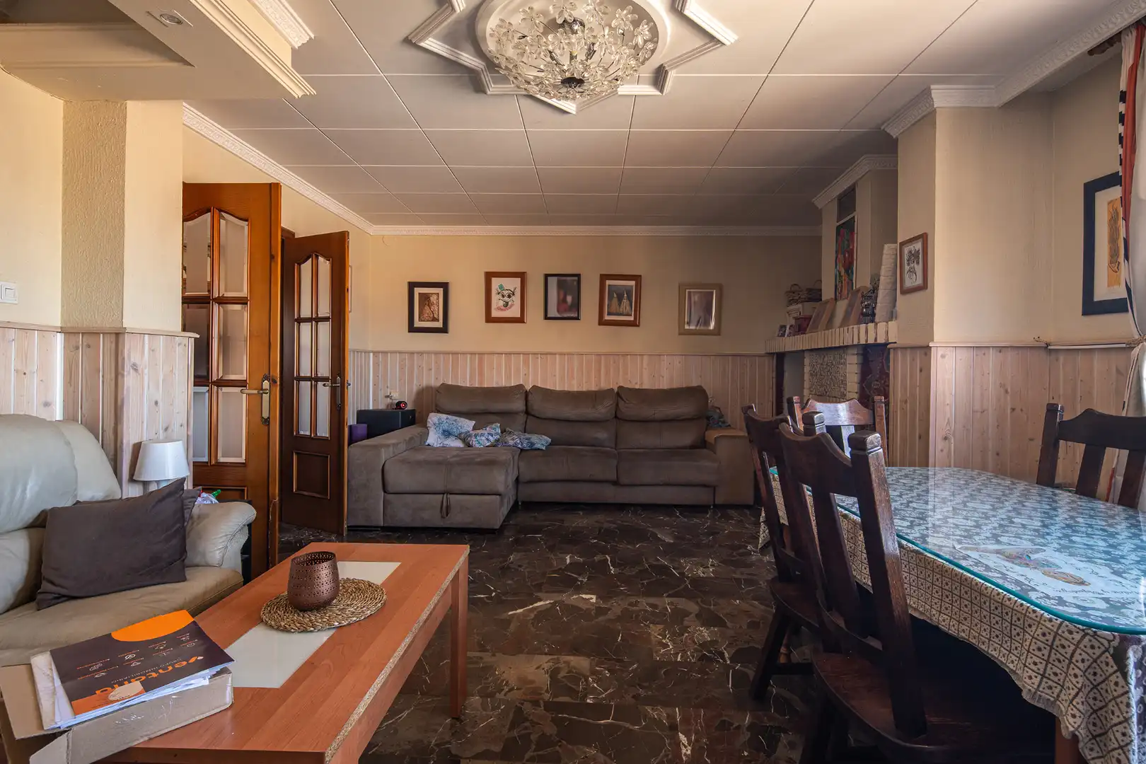Sala de estar de Ático en venta en Huétor Vega con Aire acondicionado y Calefacción