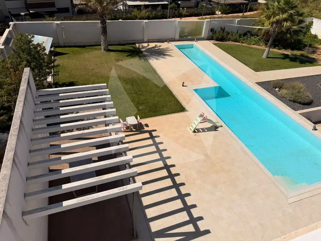 Piscina de Casa o chalet en venta en Badajoz con Aire acondicionado, Terraza y Piscina
