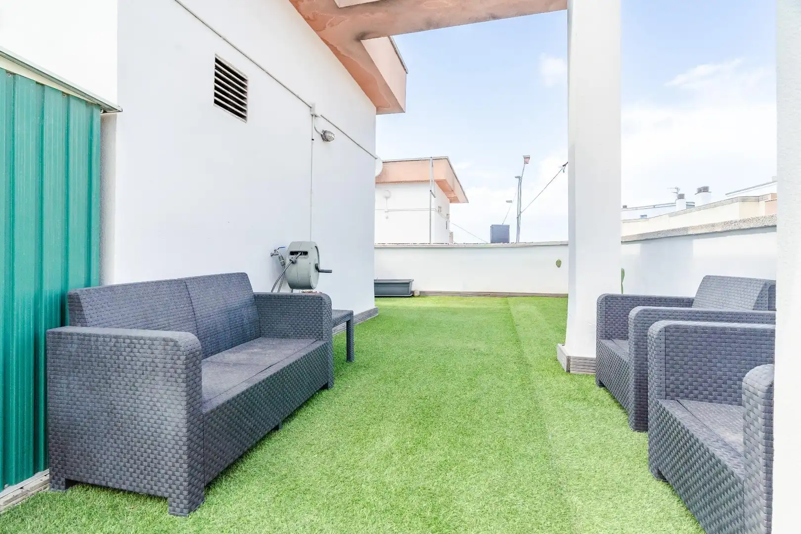 Terrasse von Dachboden zum Verkauf in El Vendrell mit Heizung, Parkett und Terrasse