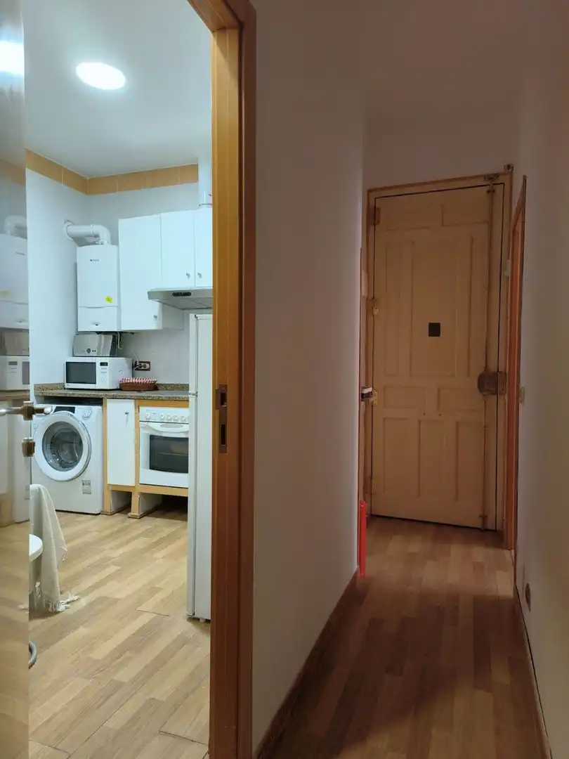 Cocina de Piso de alquiler en Madrid con Calefacción, Terraza y Amueblado