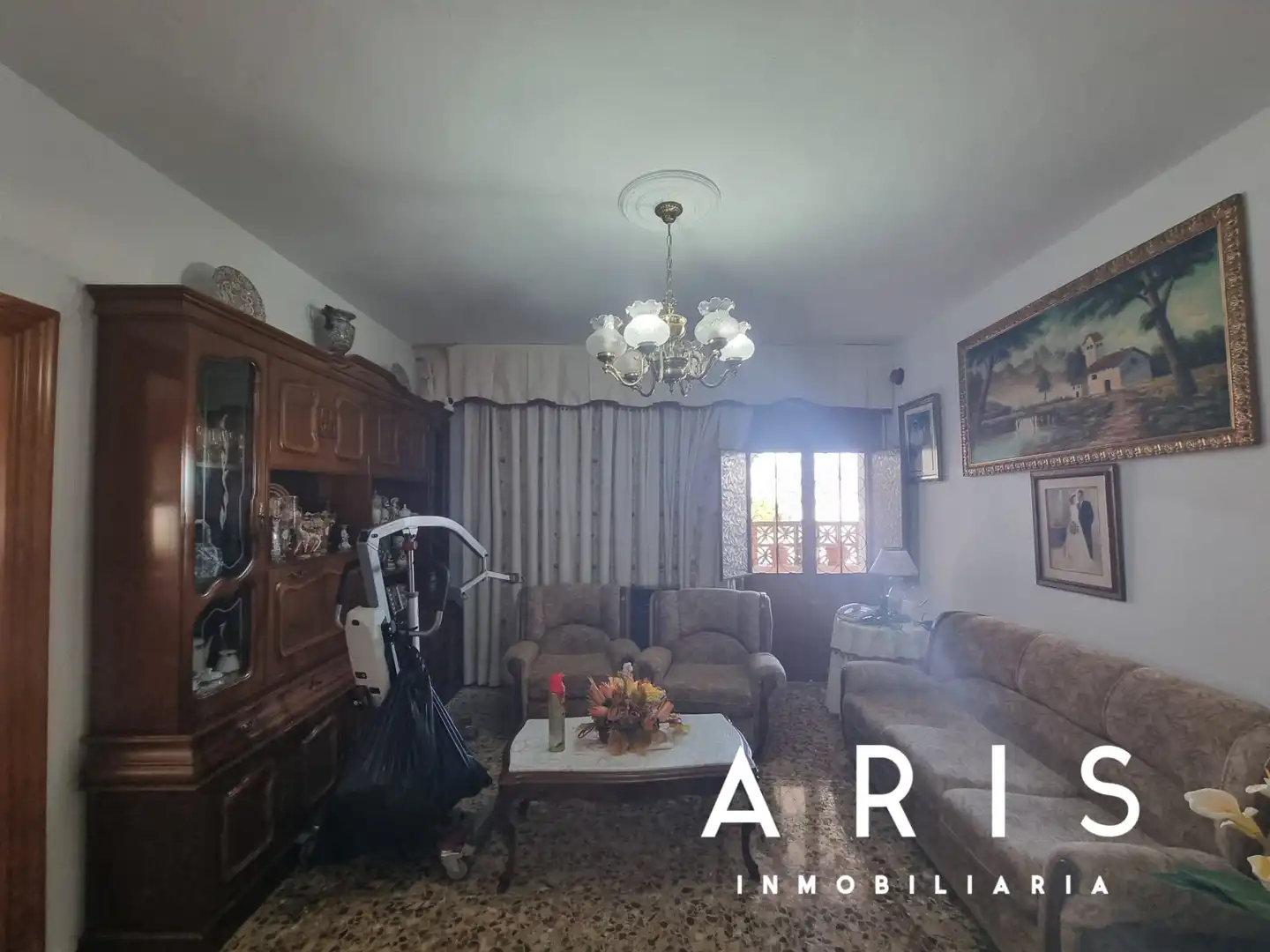 Living room of Houses for sale in Alhaurín de la Torre  with Air Conditioner, Private garden and Terrace