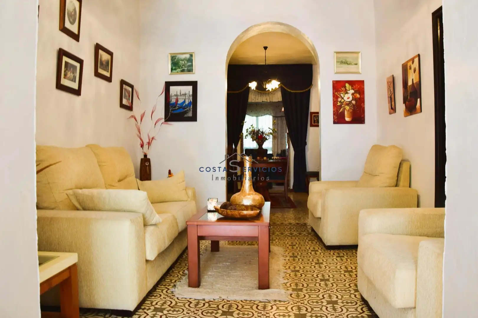 Sala d'estar de Casa o xalet en venda en Gibraleón amb Traster