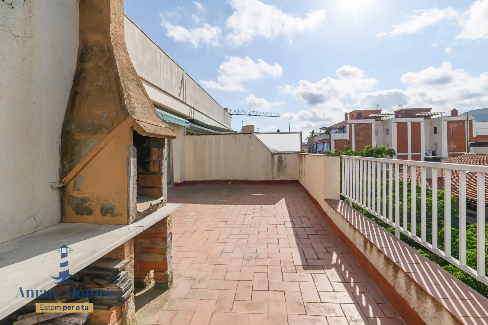 Terraza de Ático en venta en Castelldefels con Terraza y Horno