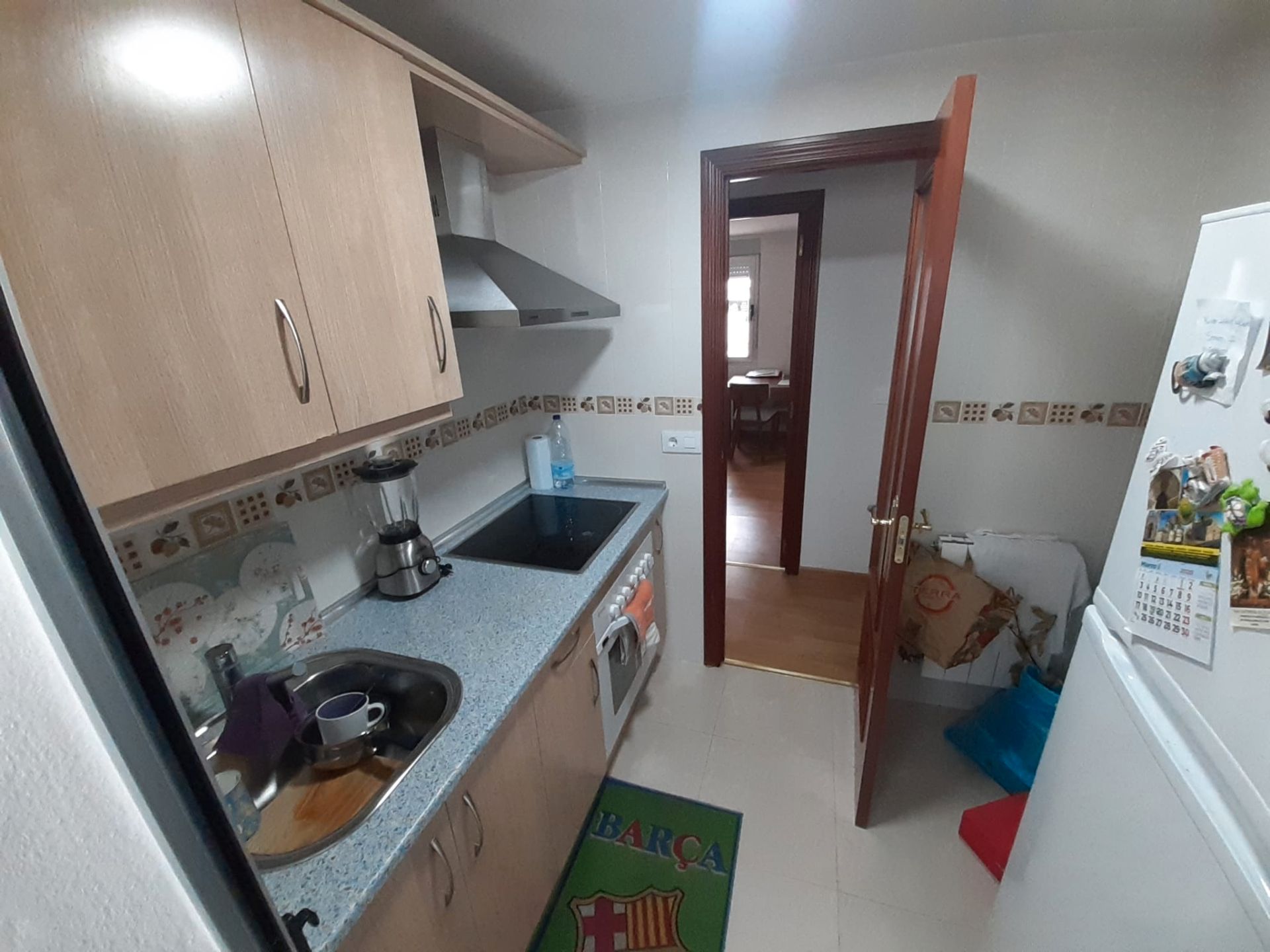 Kitchen of Flat for sale in Zamora Capital   with Heating