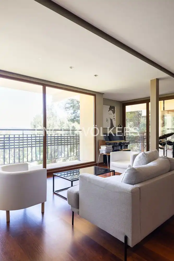 Living room of Houses for sale in Chiva  with Air Conditioner, Heating and Private garden