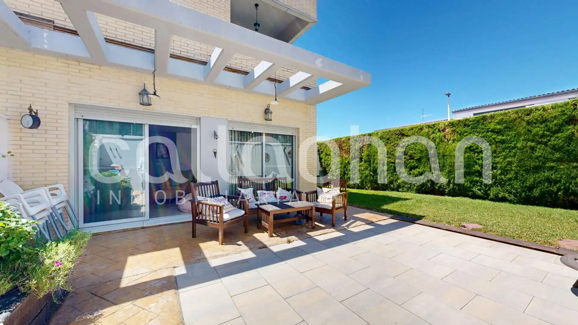 Terrace of Detached homes for sale in Benaguasil  with Air Conditioner, Heating and Private garden