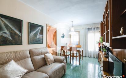 Living room of Flat for sale in L'Hospitalet de Llobregat  with Air Conditioner and Balcony