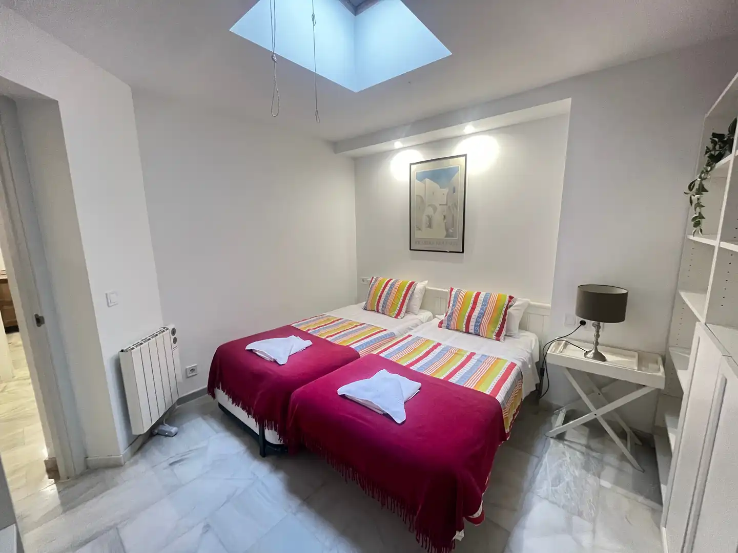 Bedroom of Flat for rent in Marbella  with Air Conditioner, Heating and Furnished