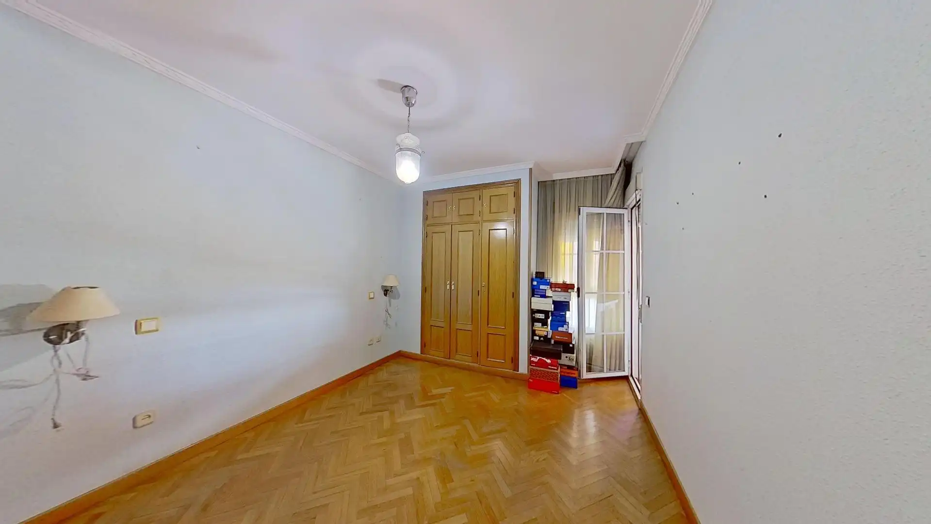 Bedroom of Flat for sale in Getafe  with Private garden, Parquet flooring and Terrace