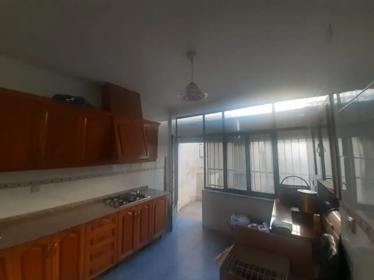 Cuina de Casa o xalet en venda en Baza amb Terrassa i Balcó