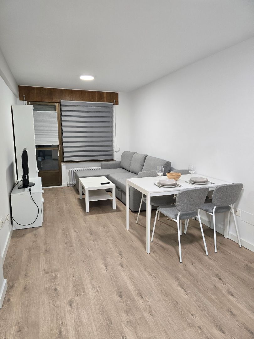 Living room of Apartment to rent in León Capital   with Heating, Parquet flooring and Terrace