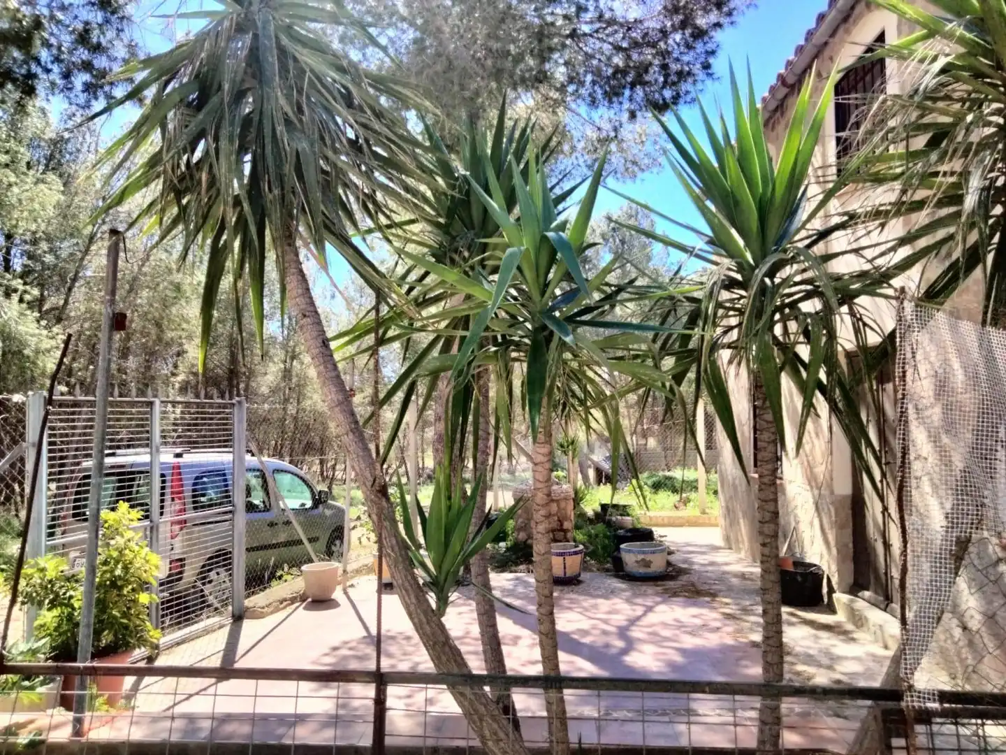 Garten von Haus oder Chalet zum Verkauf in Mula mit Möbliert