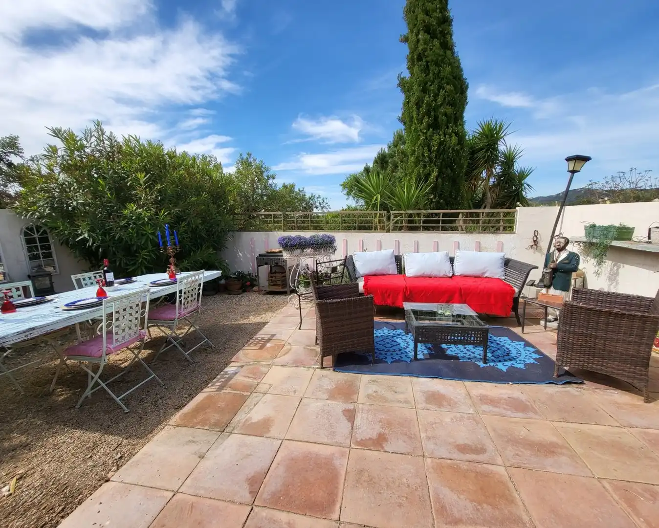 Terrasse von Country house zum Verkauf in L'Ametlla de Mar  mit Privatgarten, Terrasse und Abstellraum