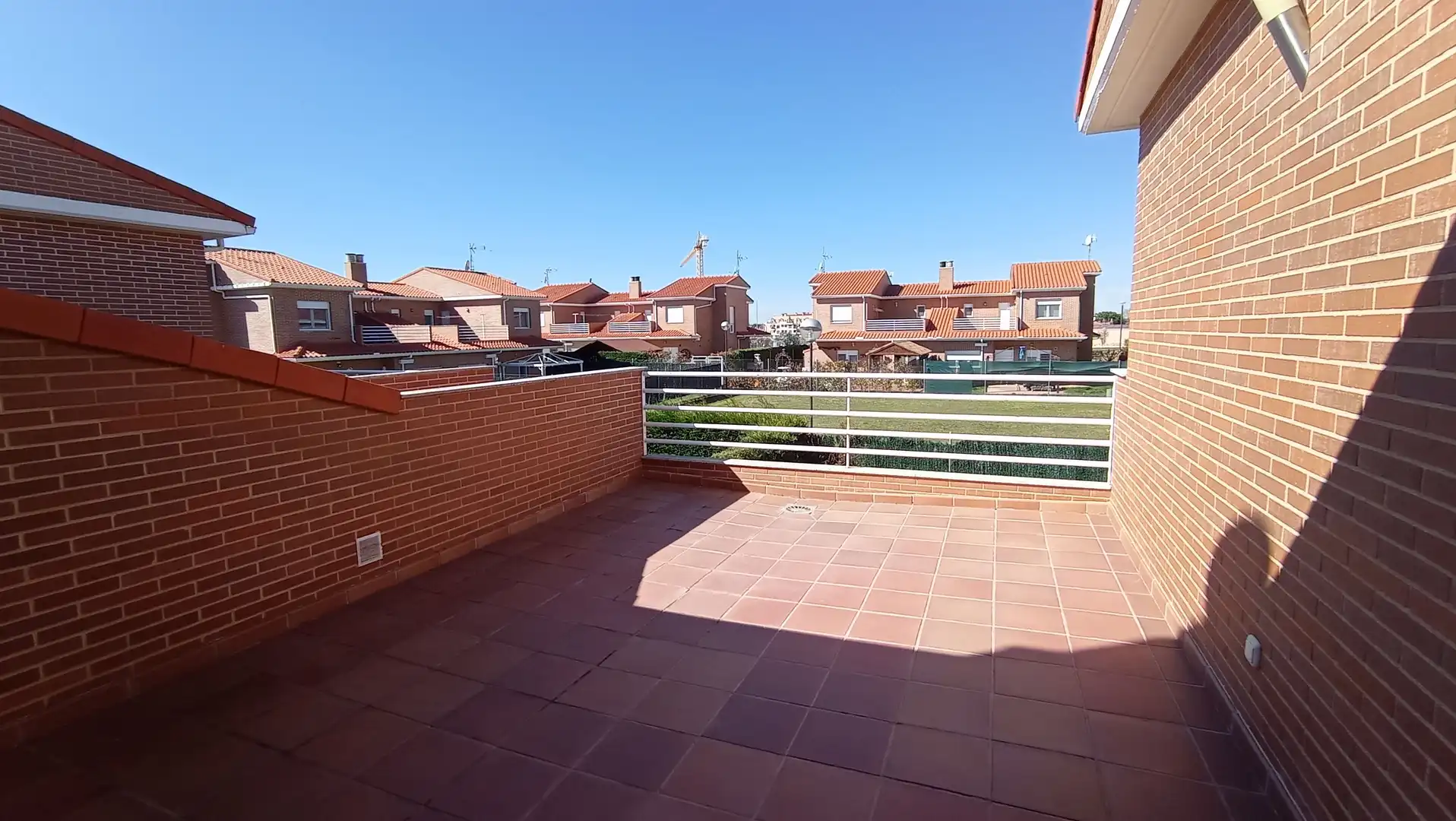 Terraza de Casa adosada de alquiler en Pelabravo con Calefacción, Jardín privado y Parquet