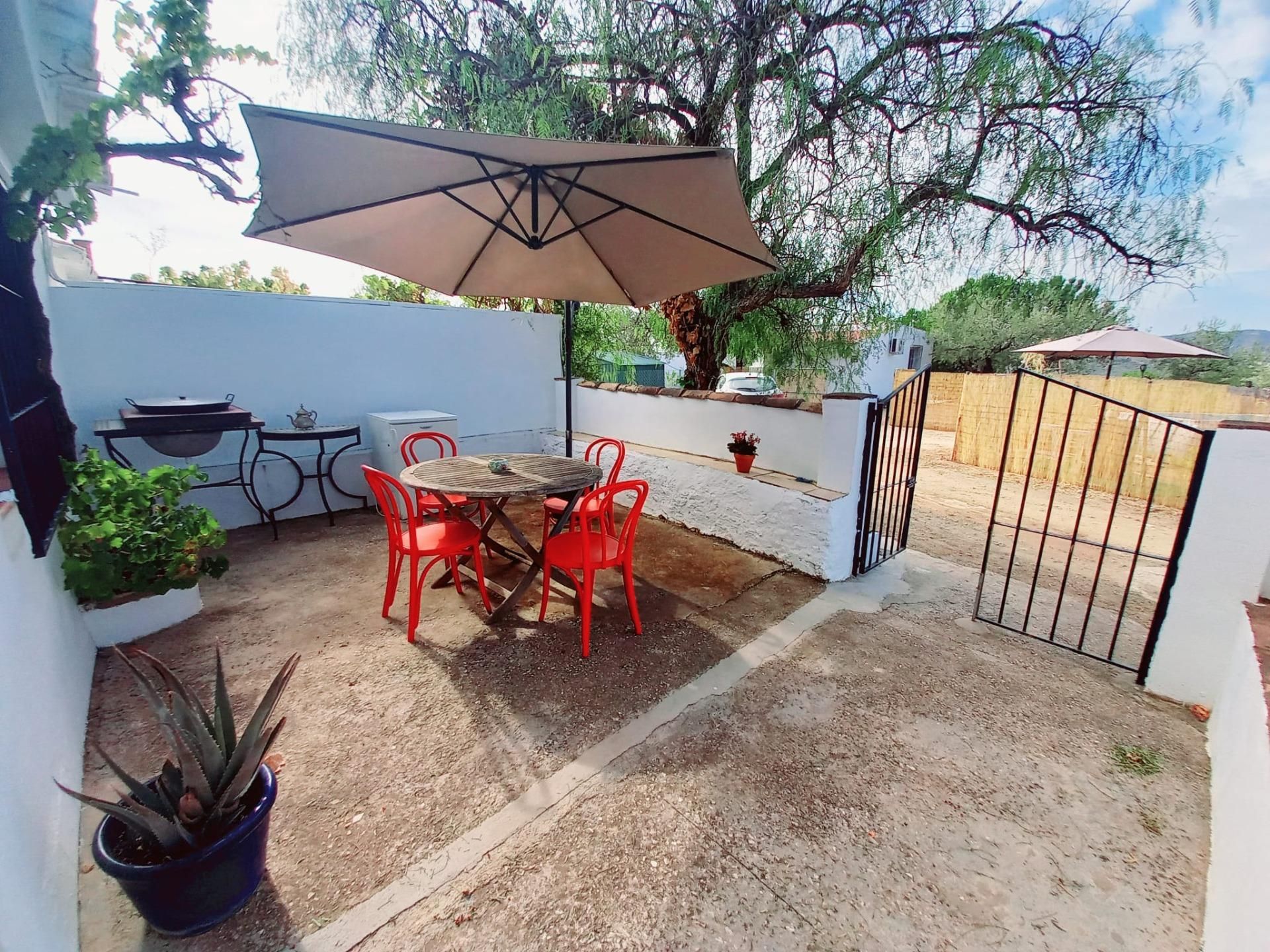 Terrace of House or chalet to rent in Riogordo  with Swimming Pool