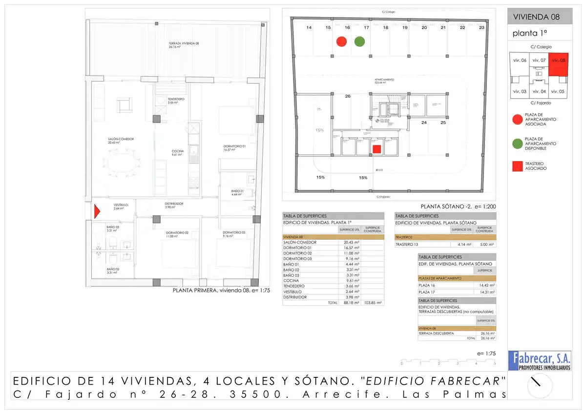 Piso en venta en Arrecife con Terraza y Trastero