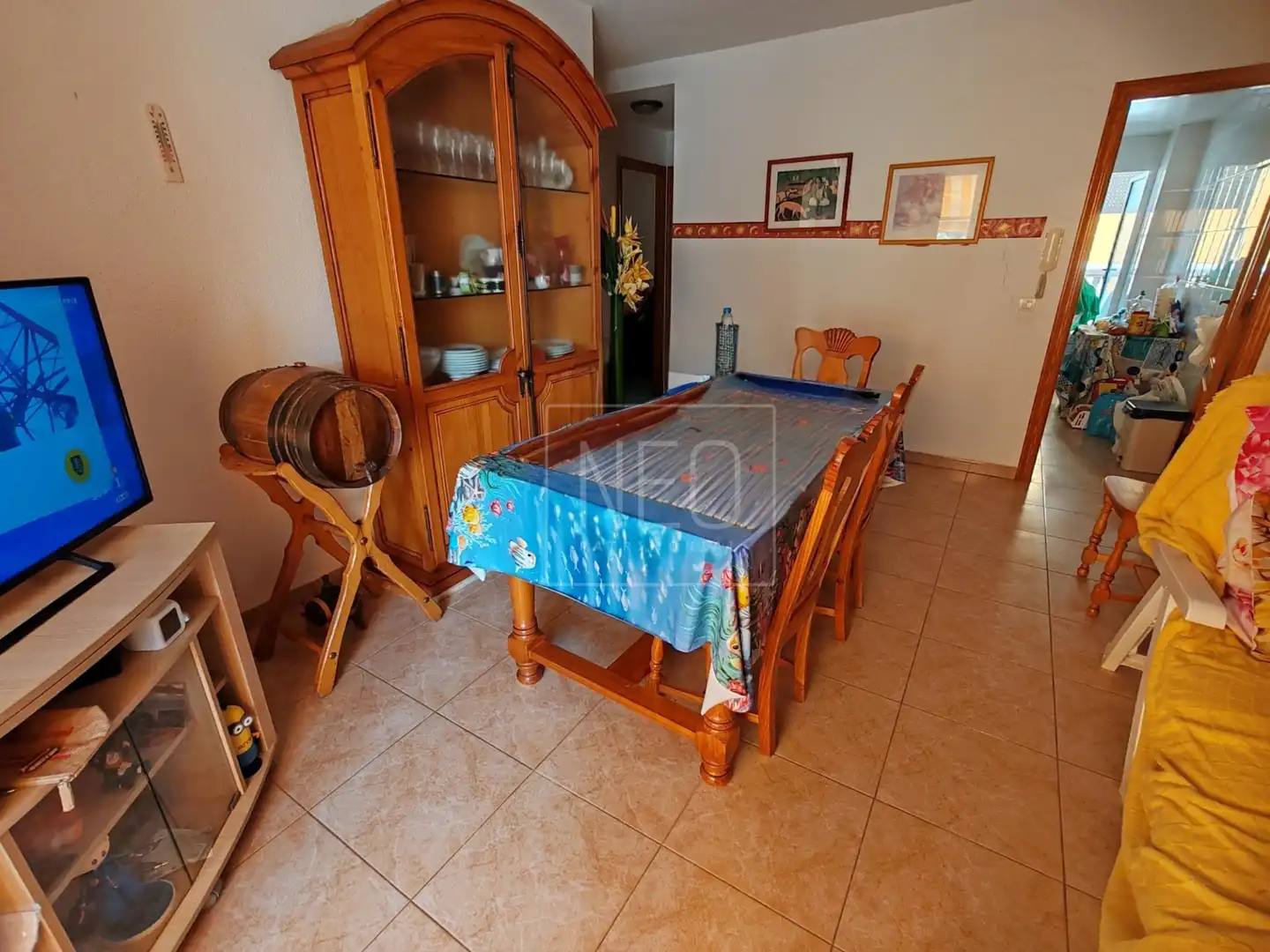 Comedor de Piso en venta en Xeraco con Terraza y Piscina comunitaria
