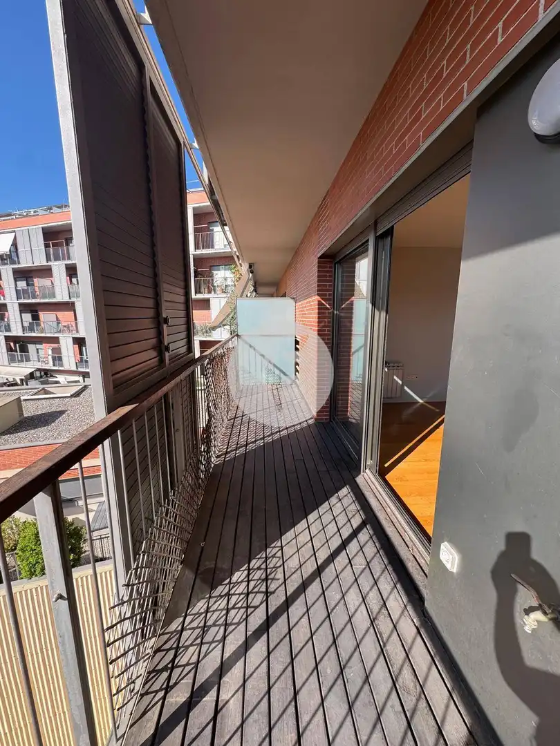 Balcony of Flat for rent in Terrassa  with Air Conditioner, Heating and Balcony