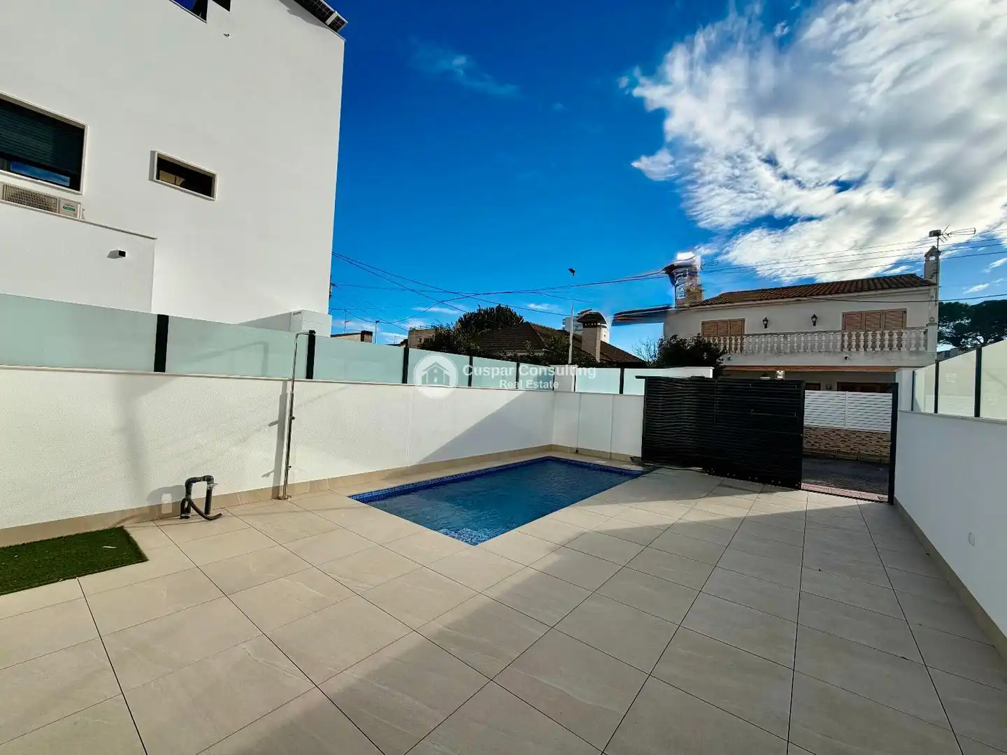 Piscina de Casa adosada en venda en San Javier amb Terrassa i Piscina