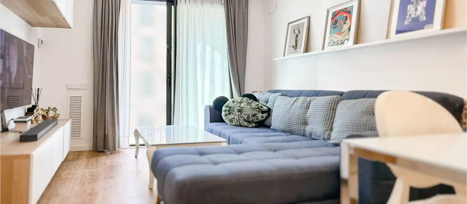 Sala de estar de Piso en venta en Sant Boi de Llobregat con Aire acondicionado, Calefacción y Trastero