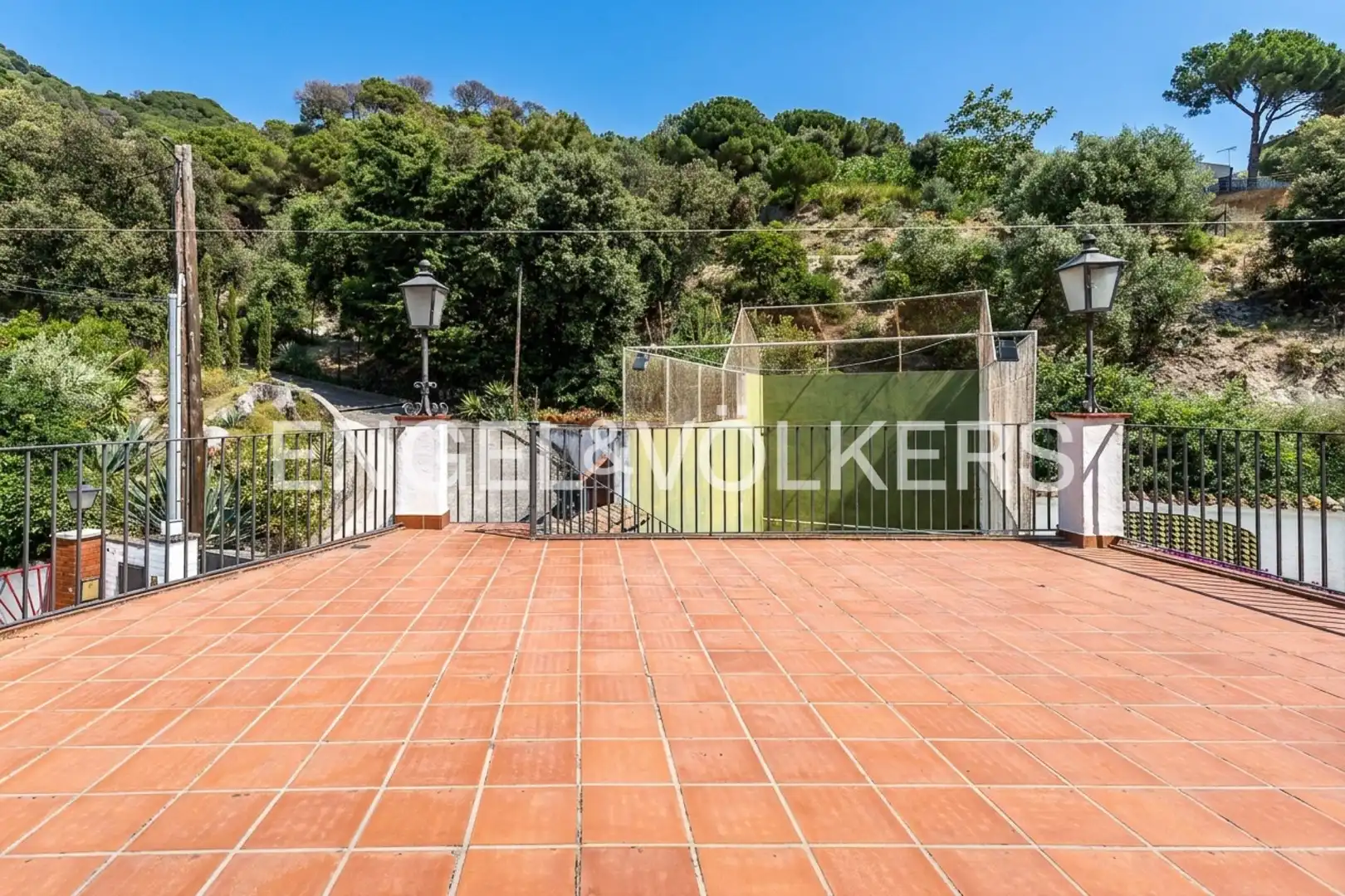 Terrassa de Casa o xalet en venda en Premià de Dalt amb Calefacció, Jardí privat i Terrassa